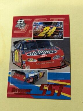 2003 Press Pass Stealth Platinum Jeff Gordon #P62 HOF EX